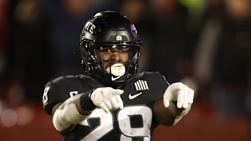 Iowa State Cyclones running back Breece Hall. (Reese Strickland-USA TODAY Sports)