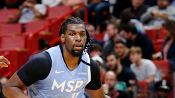MIAMI, FLORIDA - FEBRUARY 26: Naz Reid #11 of the Minnesota Timberwolves in action against the Miami Heat during the first half at American Airlines Arena on February 26, 2020 in Miami, Florida. NOTE TO USER: User expressly acknowledges and agrees that, by downloading and/or using this photograph, user is consenting to the terms and conditions of the Getty Images License Agreement. (Photo by Michael Reaves/Getty Images)