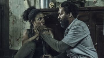 Lauren Ridloff as Connie, Kevin Carroll as Virgil - The Walking Dead _ Season 11, Episode 6 - Photo Credit: Josh Stringer/AMC