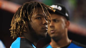 MIAMI, FL - JULY 09: Vladimir Guerrero Jr.