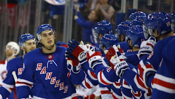 NEW YORK, NY - OCTOBER 08: Brady Skjei