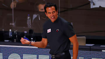 Miami Heat coach Erik Spoelstra (Photo by Kevin C. Cox/Getty Images)