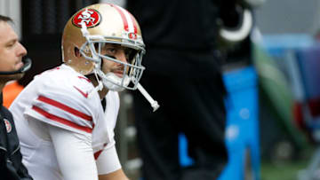 SEATTLE, WA - SEPTEMBER 17: Quarterback Brian Hoyer