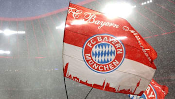 Bayern Munich flag at Allianz Arena. (Photo by Alexander Hassenstein/Getty Images)