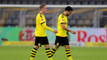 Borussia Dortmund were outplayed by Mainz (Photo by Friedemann Vogel/Pool via Getty Images)