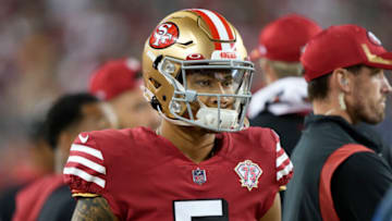 Trey Lance, San Francisco 49ers(Photo by Thearon W. Henderson/Getty Images)