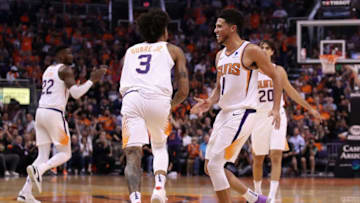 Devin Booker Kelly Oubre Phoenix Suns (Photo by Christian Petersen/Getty Images)