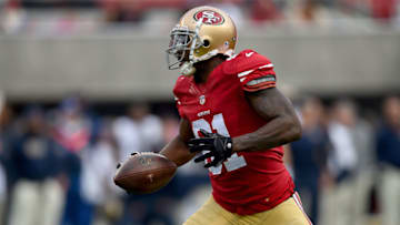 Anquan Boldin #81 of the San Francisco 49ers (Photo by Thearon W. Henderson/Getty Images)