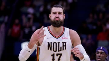 New Orleans Pelicans center Jonas Valanciunas Credit: Stephen Lew-USA TODAY Sports