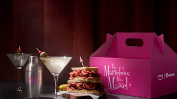 The Maisel Tov Martini will be available only on Grubhub to Manhattan diners in celebration of the season 5 premiere of The Marvelous Mrs. Maisel