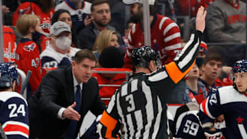 Peter Laviolette, Washington Capitals Mandatory Credit: Geoff Burke-USA TODAY Sports