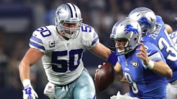 Sean Lee #50 of the Dallas Cowboys (Photo by Ronald Martinez/Getty Images)