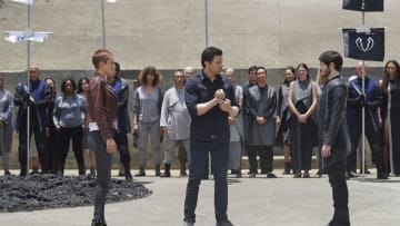 MARVEL'S INHUMANS - "Havoc in the Hidden Land" - With only two episodes left this season, The Royal Family returns to Attilan and comes face-to-face with Maximus. Can a truce be reached or is all-out war inevitable? An all-new episode of "Marvel's Inhumans" airs FRIDAY, NOV. 3 (9:01-10:01 p.m. EDT), on The ABC Television Network. (ABC/Karen Neal)SERINDA SWAN, ANSON MOUNT, IWAN RHEON