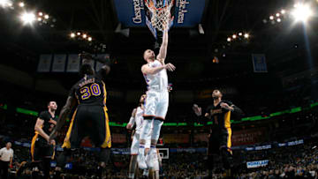OKLAHOMA CITY, OK- FEBRUARY 24: Domantas Sabonis