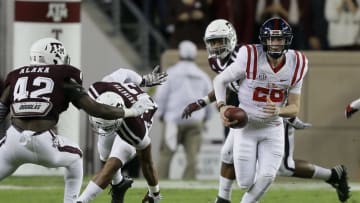 COLLEGE STATION, TX - NOVEMBER 12: Shea Patterson