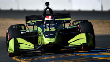 SONOMA, CA - SEPTEMBER 15: Charlie Kimball, driver of the #23 Carlin Chevrolet (Photo by Jonathan Moore/Getty Images)