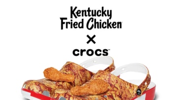 Kentucky Fried Chicken X Crocs make their debut at New York Fashion Week, photo provided by Kentucky Fried Chicken