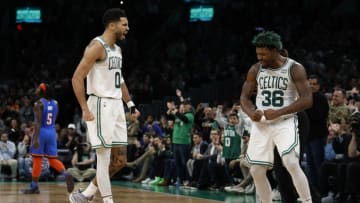The Boston Celtics have gotten off to a great start to kickoff the 2022-23 NBA season. The team has improved greatly in a surprising category (Photo By Winslow Townson/Getty Images)