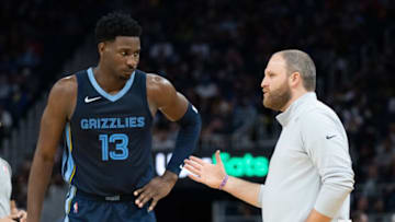 Jaren Jackson, Jr. and Taylor Jenkins, Memphis Grizzlies (Kyle Terada-USA TODAY Sports)