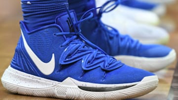 Duke basketball shoes (Photo by Mitchell Layton/Getty Images) *** Local Caption ***