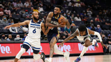 Nickeil Alexander-Walker #6 of the New Orleans Pelicans (Photo by David Berding/Getty Images)