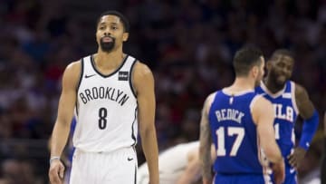 Brooklyn Nets Spencer Dinwiddie (Photo by Mitchell Leff/Getty Images)
