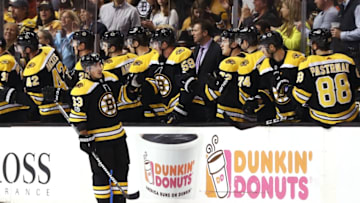 BOSTON, MA - OCTOBER 19: Brad Marchand
