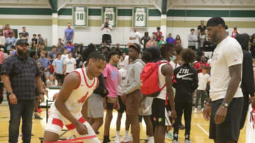 Duke basketball recruiting prospect LeBron James Jr. (Phil Masturzo/ Beacon Journal)