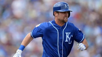 Kansas City Royals center fielder Bubba Starling (11) - Mandatory Credit: Joe Camporeale-USA TODAY Sports