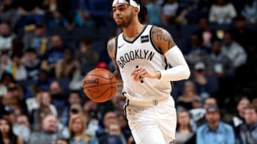 Brooklyn Nets D'Angelo Russell. Mandatory Copyright Notice: Copyright 2019 NBAE (Photo by Joe Murphy/NBAE via Getty Images)