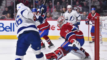 Nikita Kucherov #86 of the Tampa Bay Lightning. (Photo by Minas Panagiotakis/Getty Images)