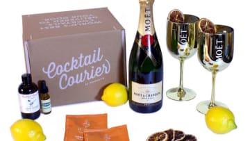 Moet and Chandon Golden Globes Cocktail, photo provided by Moet Chandon