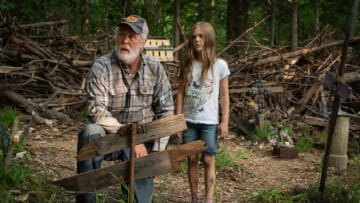 John Lithgow as Jud, left, and Jeté Laurence as Ellie in PET SEMATARY, from Paramount Pictures. -- Photo Credit: Kerry Hayes -- Acquired via Paramount Pictures Press Site