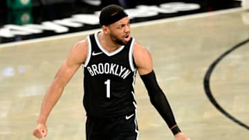 NEW YORK, NEW YORK - JUNE 05: Bruce Brown #1 of the Brooklyn Nets (Photo by Steven Ryan/Getty Images)