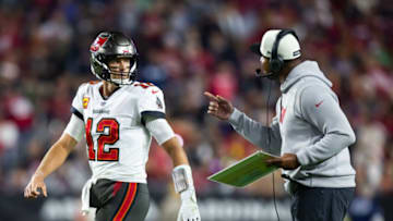 A connection to Tom Brady could be what brings the top Colorado football offensive coordinator option to the Buffs coaching staff Mandatory Credit: Mark J. Rebilas-USA TODAY Sports