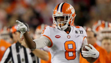 TAMPA, FL - JANUARY 09: Wide receiver Deon Cain (Photo by Jamie Squire/Getty Images)