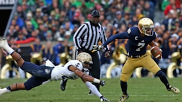 SOUTH BEND, IN - NOVEMBER 02: T.J. Jones