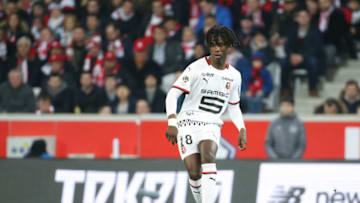 Eduardo Camavinga, Stade Rennais. (Photo by Jean Catuffe/Getty Images)