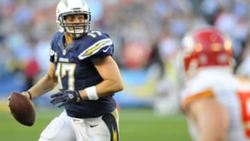 The San Diego Chargers will play host to the Kansas City Chiefs Sunday. Get a preview, predictions, betting odds and live stream information here. Mandatory Credit: Christopher Hanewinckel-USA TODAY Sports