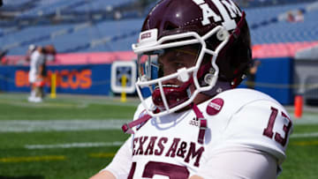 Haynes King, Texas A&M football Mandatory Credit: Ron Chenoy-USA TODAY Sports