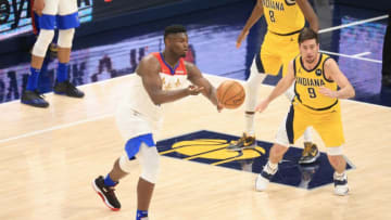 Zion Williamson #1 of the New Orleans Pelicans (Photo by Andy Lyons/Getty Images)