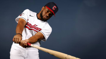 Cleveland Guardians George Valera (Photo by Chris Coduto/Getty Images)