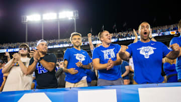 Kentucky Wildcats fans (Credit: Jordan Prather-USA TODAY Sports)