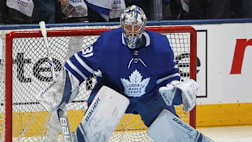TORONTO, ON - APRIL 16: Frederik Andersen