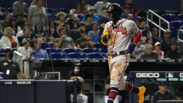 Ronald Acuna Jr., Atlanta Braves. (Mandatory Credit: Jasen Vinlove-USA TODAY Sports)