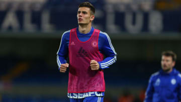 LONDON, ENGLAND - FEBRUARY 21: Matt Miazga of Chelsea after the Emirates FA Cup match between Chelsea and Manchester City at Stamford Bridge on February 21, 2016 in London, England. (Photo by Catherine Ivill - AMA/Getty Images)