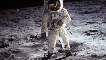 From dances with Death to astronauts on the moon, Timewyrm: Revelation is a strange but brilliant novel that still holds up.(Photo by NASA/Newsmakers)