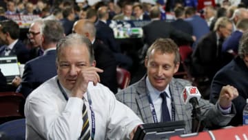 VANCOUVER, BRITISH COLUMBIA - JUNE 22: Ray Shero of the New Jersey Devils attends the 2019 NHL Draft at Rogers Arena on June 22, 2019 in Vancouver, Canada. (Photo by Bruce Bennett/Getty Images)