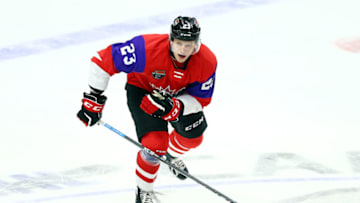 Marco Rossi, a first-round selection in the 2020 NHL Entry Draft, says he is '100% healthy' after a year of medical adversity. (Photo by Vaughn Ridley/Getty Images)