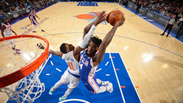 Philadelphia 76ers, Norvel Pelle (Photo by Jesse D. Garrabrant/NBAE via Getty Images)